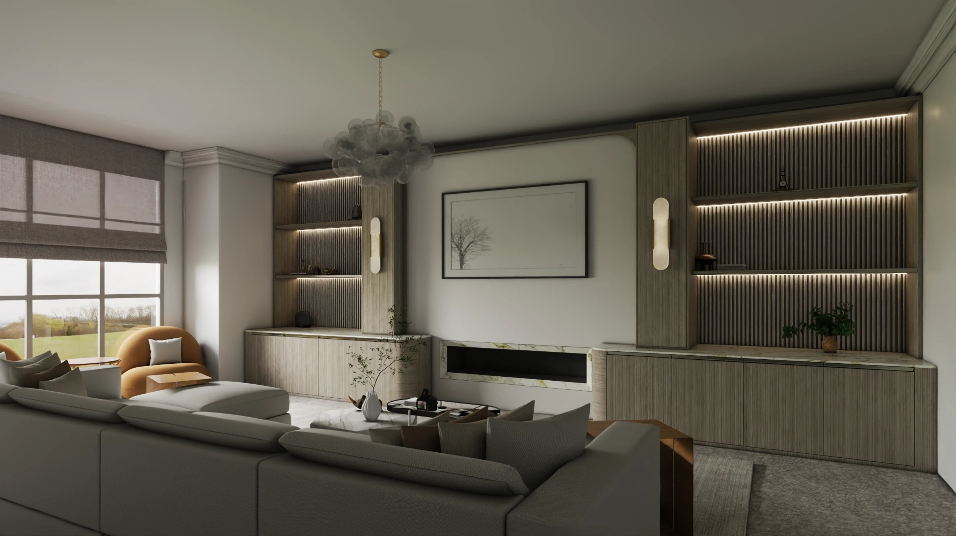Renderização arquitetônica premium